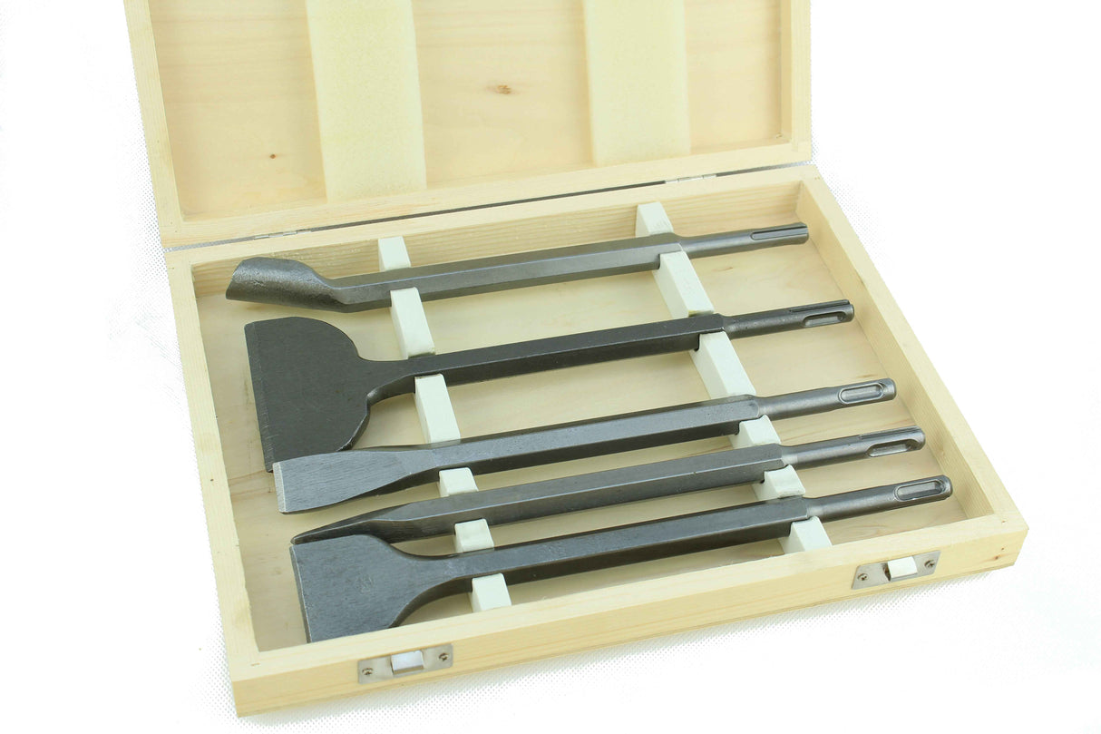 SDS Plus Meißel Set 5-teilig