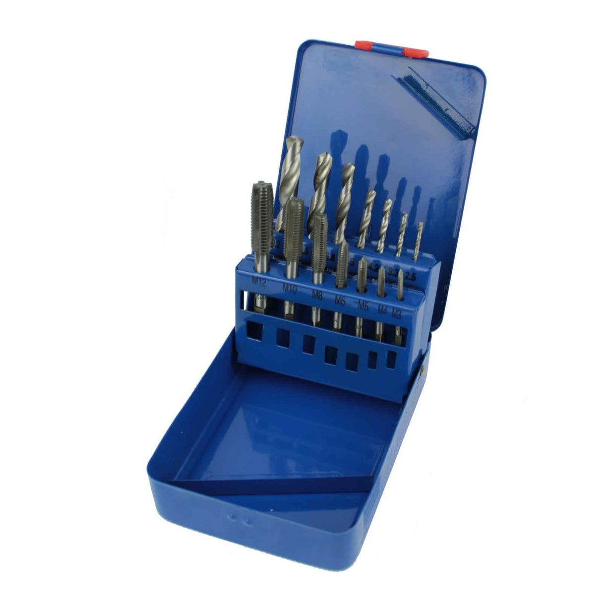 Spiralbohrer Set HSS-G mit passenden Gewindeschneidern M3 - M12