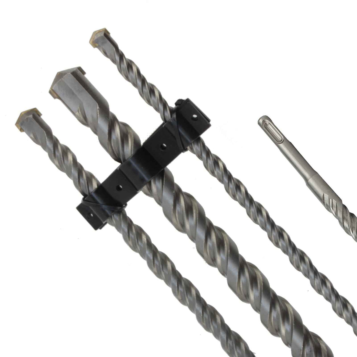 SDS Plus Bohrer Set 12-16-24 x 1000 mm Doppelwendel 3-teilig zweischneidig