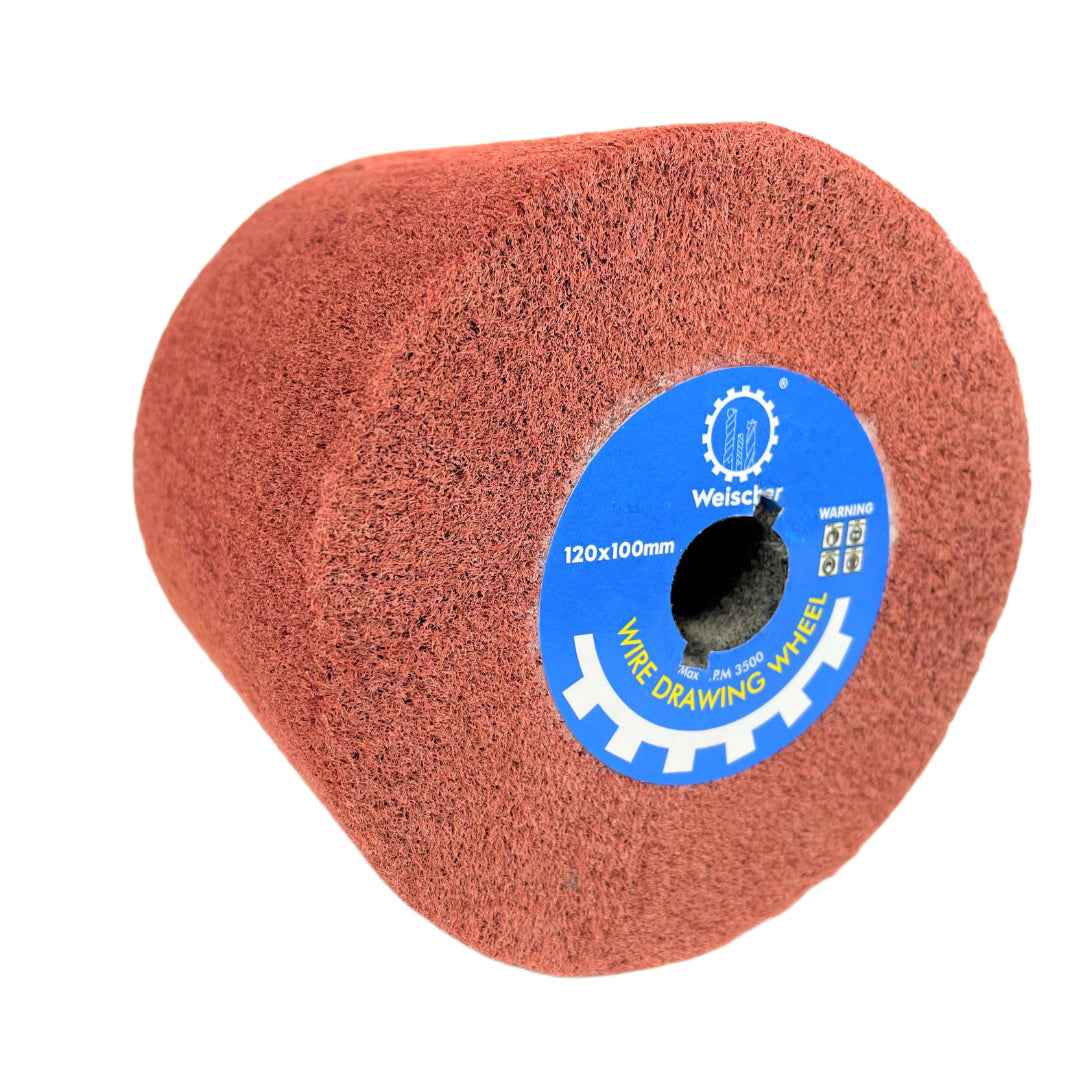 Satinierwalze mit Körnungen K80 - K600