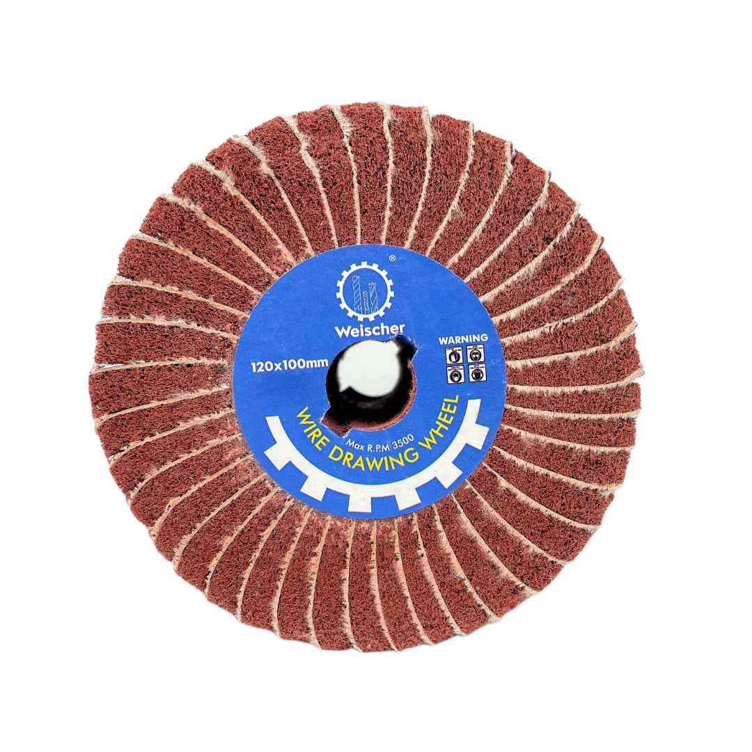 Satinierwalze mit Körnungen K80 - K600