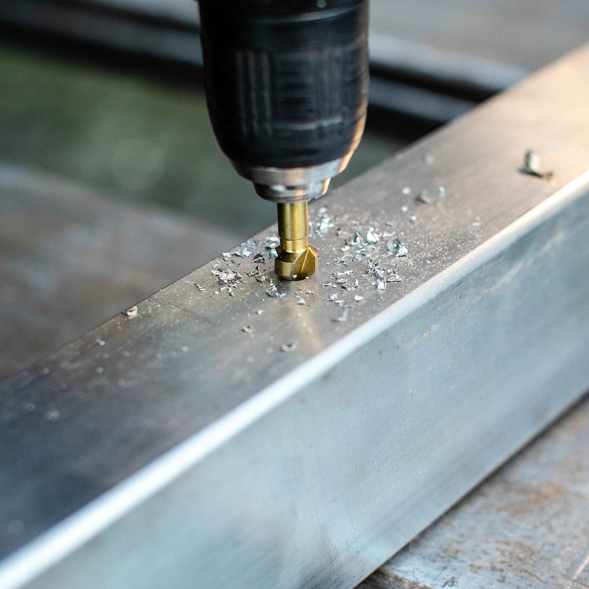 Kegelsenker Set HSS-TiN in Metallbox