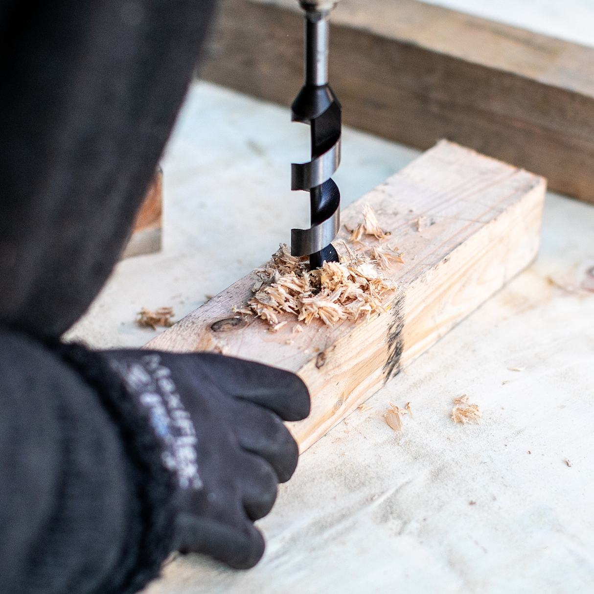 Holzbohrer Set Durchmesser 6 / 8 / 10 / 12 / 16 / 25 mm, Länge 460 mm