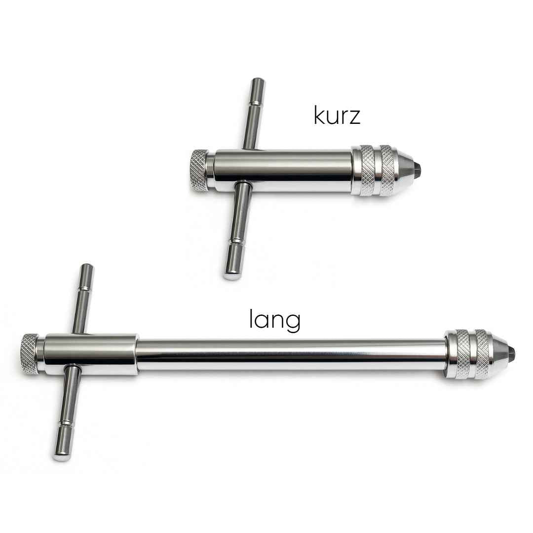 Werkzeughalter für Gewindebohrer mit Ratsche