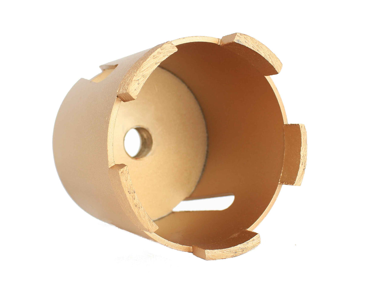 Diamantbohrkrone 68 mm oder 82 mm mit SDS-Plus oder SDS-Max Aufnahmeschaft