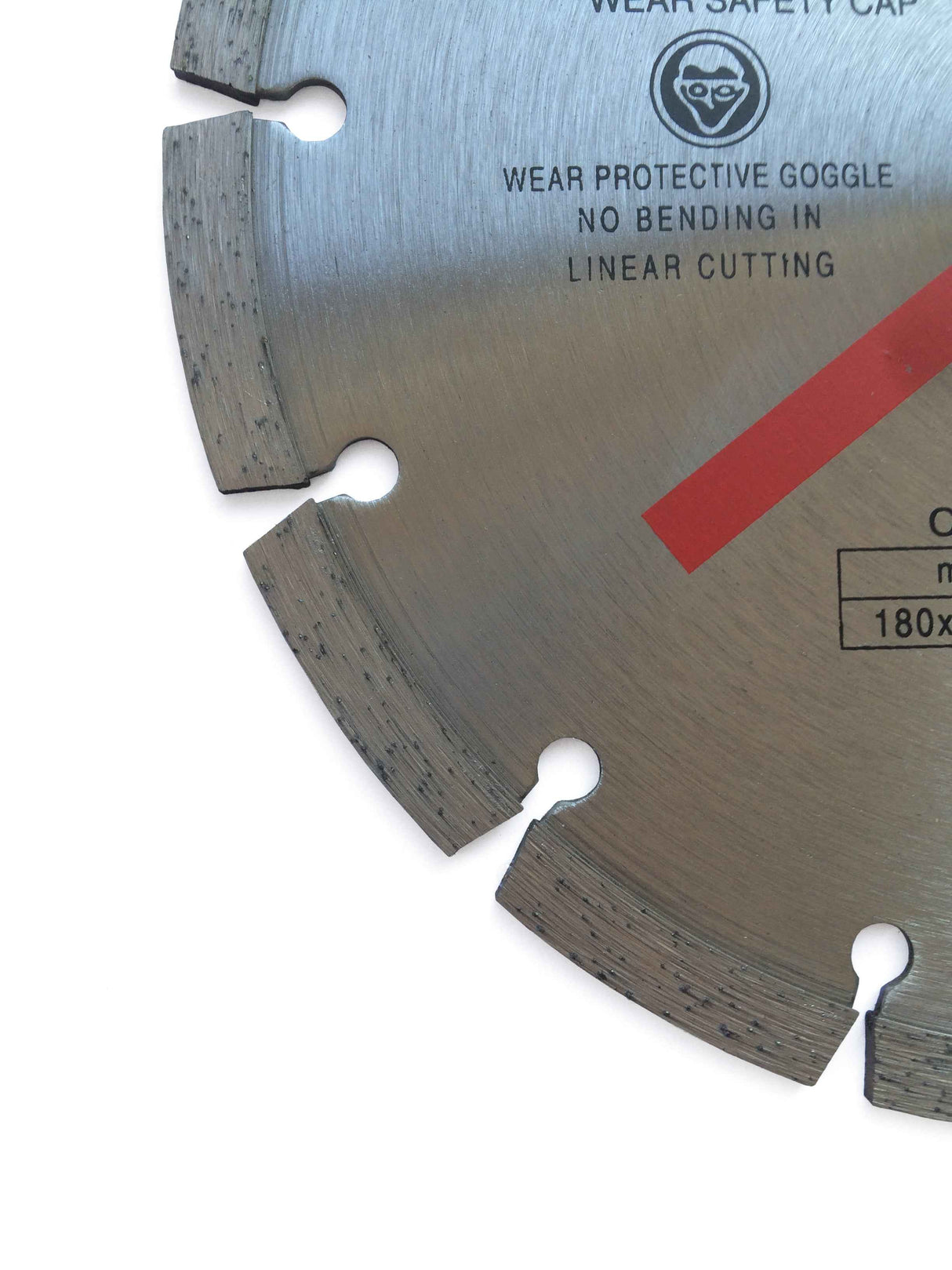 Diamanttrennscheibe Beton 110 - 230 mm Durchmesser mit 22,23 mm Bohrung für präzises Schneiden von Beton.
