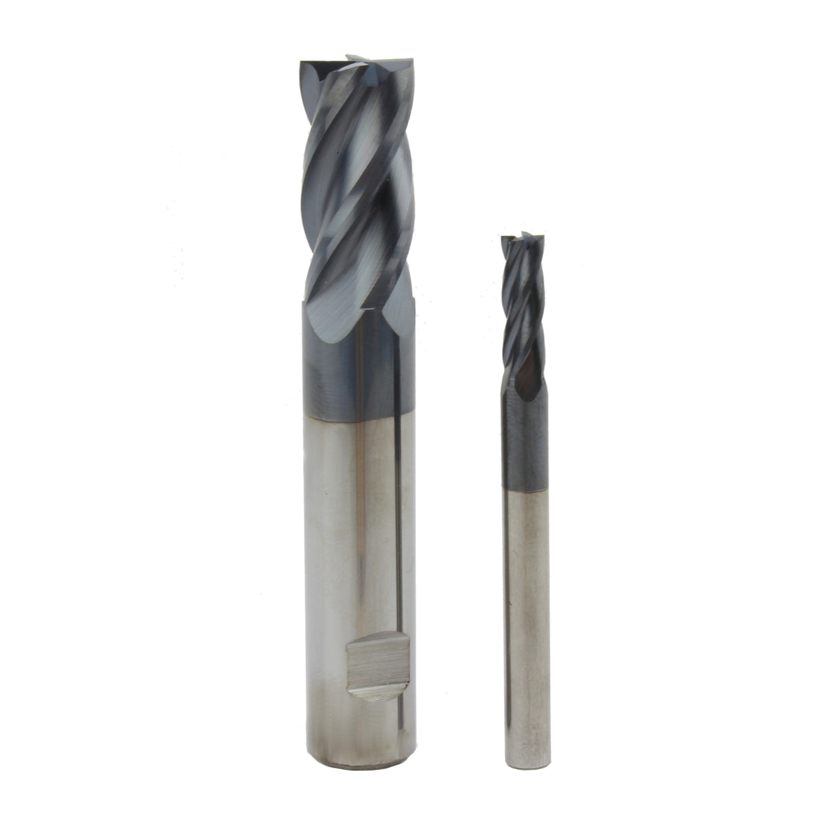Schaftfräser TiALN vierschneidig 1 - 12 mm Durchmesser - 1mm
