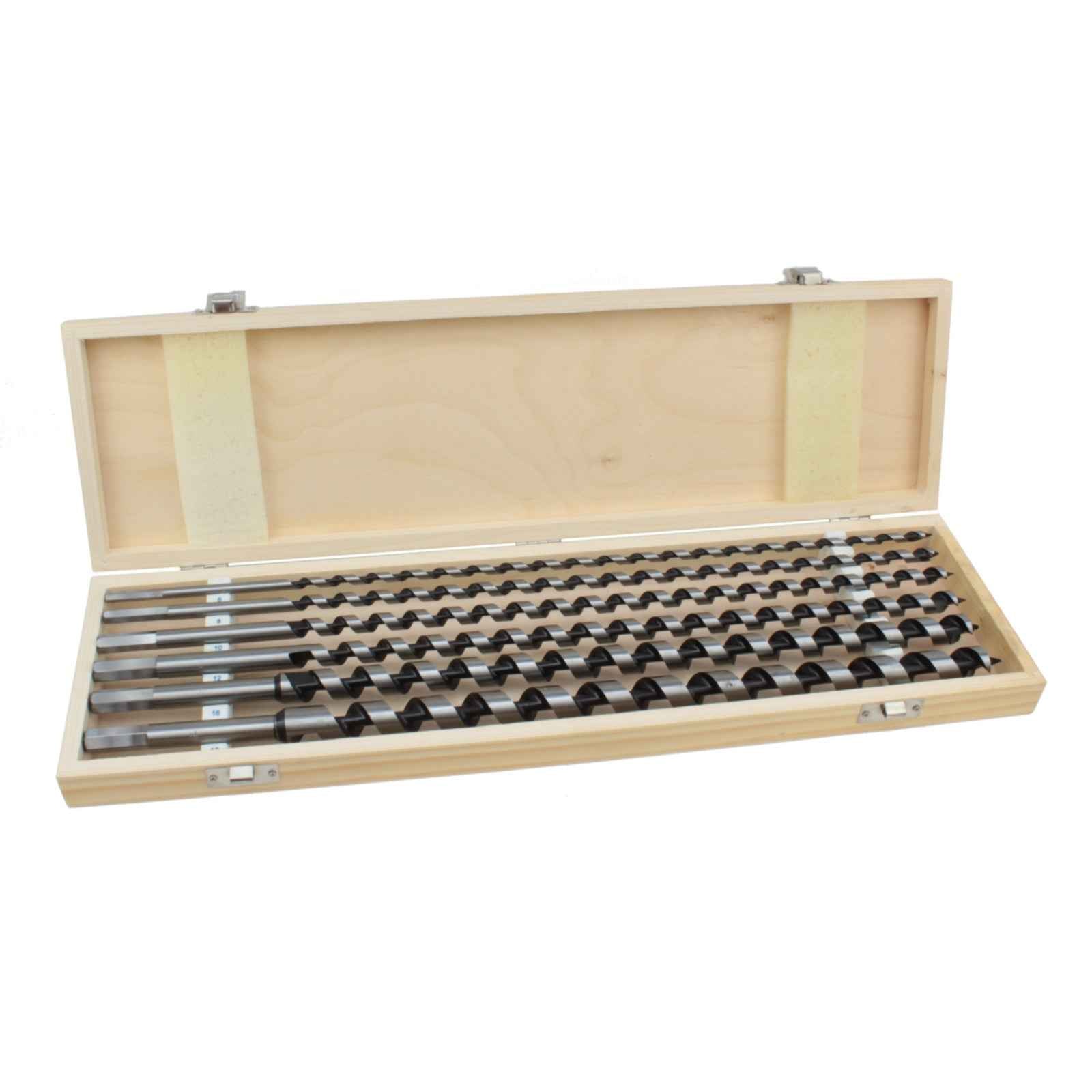 Holzbohrer-Set, 6-teilig, Durchmesser 3-10 Mm, Poliert, Für Präzise Bohrungen In Holz