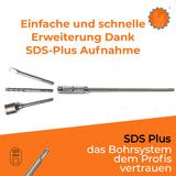 SDS Plus auf SDS Plus Verlängerung / Verbinder für Bohrverlängerungen