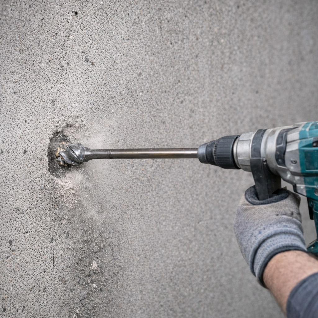 SDS Max Durchbruchbohrer Durchmesser 50 - 80 mm / Länge 600 und 1000 mm