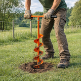 Erdbohrer mit Doppelwendel 40 - 300 mm Durchmesser / 800 mm Länge