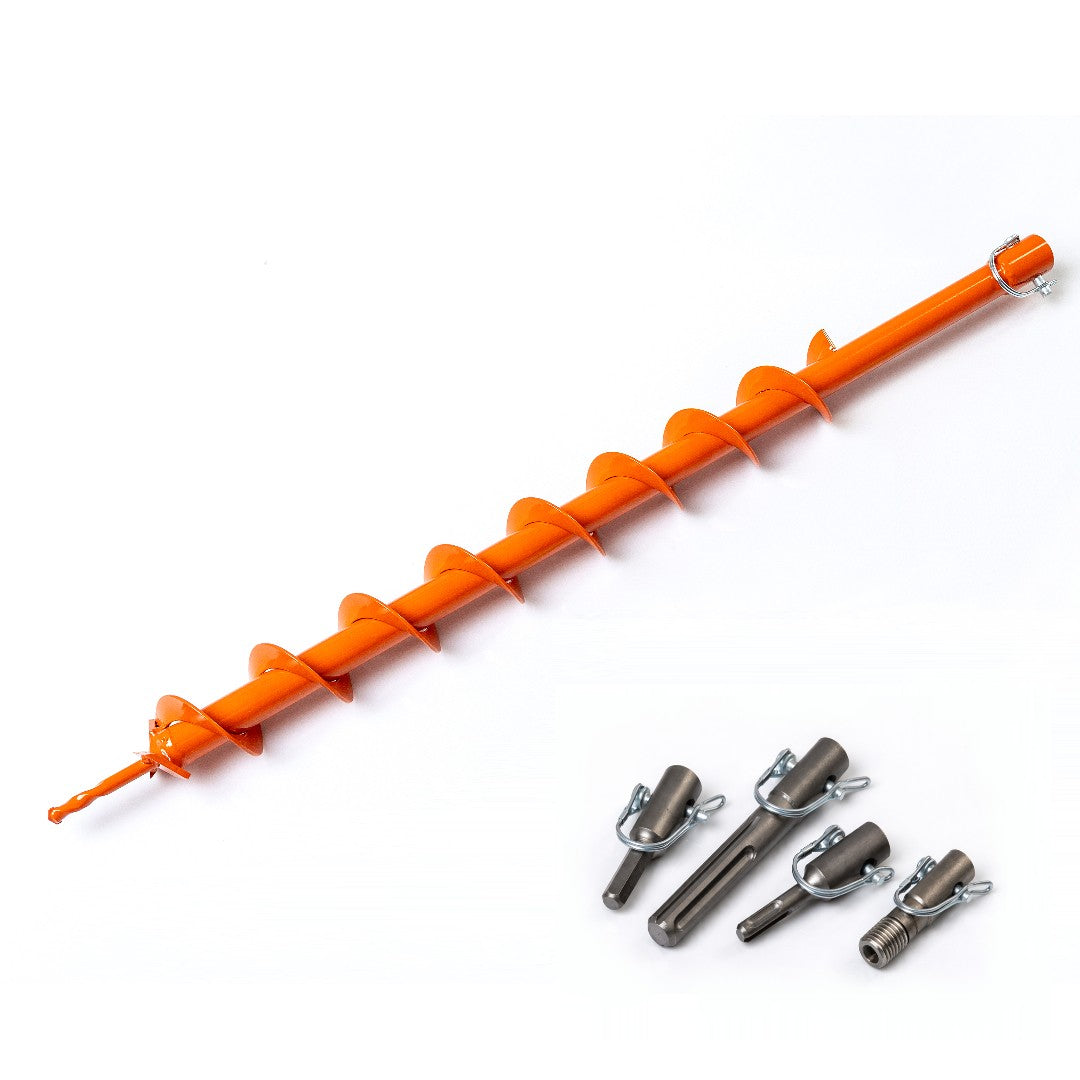 Einzelne Adapter für Erdbohrer für SDS Plus / Max / Hex / M14