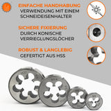HSS Schneideisen / Außengewindeschneider M1 - M24