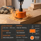 HSS Bi-Metall Lochsägen 14-210 mm Durchmessser